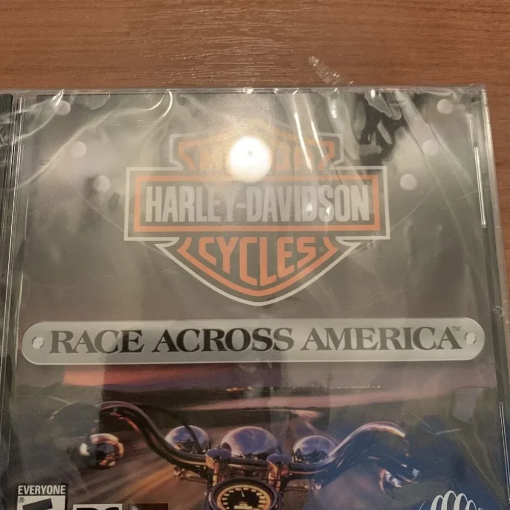 Harley-Davidson: Race Across America PC CD Rom Computer Video Game 1999
